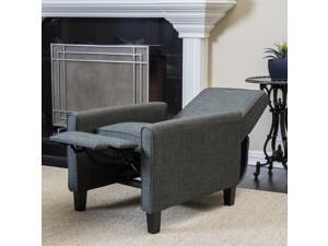 Christopher Knight Home Darvis Grey Fabric Recliner Club Chair Christopher Knight Home Darvis Grey Fabric Recliner Club Chair