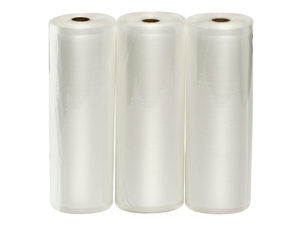 Three VacMaster 11" X 50' Rolls of Bags for Foodsaver and other Vacuum Sealer Machines Three VacMaster 11" X 50' Rolls of Bags for Foodsaver and other Vacuum Sealer Machines