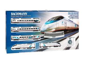 Bachmann HO Scale Train Set DCC Equipped Acela Express 01204 Bachmann HO Scale Train Set DCC Equipped Acela Express 01204