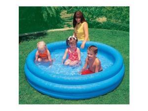 Crystal 3 Ring Blue Pool, 66" x 16" 58446EP 127 Gallons By Intex Crystal 3 Ring Blue Pool, 66" x 16" 58446EP 127 Gallons By Intex