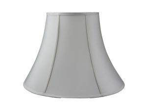 Egg Shell Shantung Fabric Bell Lamp Shade 10x20x15 Egg Shell Shantung Fabric Bell Lamp Shade 10x20x15