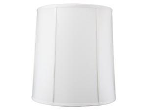 Egg Shell Empire Shantung Fabric Drum Lamp Shade 14x16x17 Egg Shell Empire Shantung Fabric Drum Lamp Shade 14x16x17