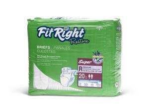 FitRight Restore Briefs,Regular - 80 Each FitRight Restore Briefs,Regular - 80 Each