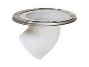 Sioux Chief 889-45PM Drop-Kick PVC Spigot offset Flange, 3" Sioux Chief 889-45PM Drop-Kick PVC Spigot offset Flange, 3"