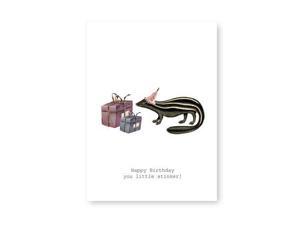 Tokyo Milk Greeting Card - Happy Birthday you little stinker Tokyo Milk Greeting Card - Happy Birthday you little stinker