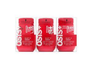 Osis + Dust It Mattifying Powder 3 Pack 3 Pack - 3 x 0.35 oz Osis + Dust It Mattifying Powder 3 Pack 3 Pack - 3 x 0.35 oz