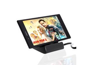 Black Universal Data Sync Desktop Charger Magnetic Adjustable Charging Dock Cradle for Sony Xperia Z Ultra, Z1, Z1 mini, Xperia Z2, Sony Smartphones Black Universal Data Sync Desktop Charger Magnetic Adjustable Charging Dock Cradle for Sony Xperia Z Ultra, Z1, Z1 mini, Xperia Z2, Sony Smartphones