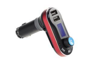 Victsing LCD Bluetooth Handsfree Dual USB Car Charger & MP3 Player & FM Transmitter, Support SD/TF Card & 3.5mm Plug - Red Victsing LCD Bluetooth Handsfree Dual USB Car Charger & MP3 Player & FM Transmitter, Support SD/TF Card & 3.5mm Plug - Red