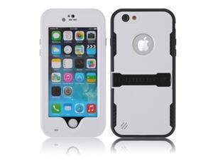 White Premium Durable Waterproof Case Shockproof Dirtproof Snowproof Rainproof Case Cover with Stand for iPhone 6 4.7 inch - Touch ID Support & Fingerprint Identification White Premium Durable Waterproof Case Shockproof Dirtproof Snowproof Rainproof Case Cover with Stand for iPhone 6 4.7 inch - Touch ID Support & Fingerprint Identification