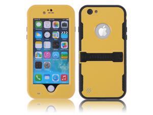 Yellow Premium Durable Waterproof Case Shockproof Dirtproof Snowproof Rainproof Case Cover with Stand for iPhone 6 4.7 inch - Touch ID Support & Fingerprint Identification Yellow Premium Durable Waterproof Case Shockproof Dirtproof Snowproof Rainproof Case Cover with Stand for iPhone 6 4.7 inch - Touch ID Support & Fingerprint Identification