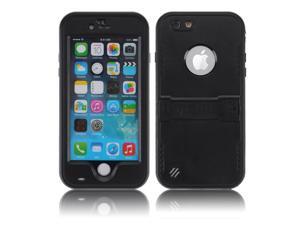 Black Premium Durable Waterproof Case Shockproof Dirtproof Snowproof Rainproof Case Cover with Stand for iPhone 6 4.7 inch - Touch ID Support & Fingerprint Identification Black Premium Durable Waterproof Case Shockproof Dirtproof Snowproof Rainproof Case Cover with Stand for iPhone 6 4.7 inch - Touch ID Support & Fingerprint Identification