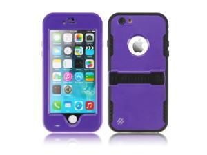 Purple Premium Durable Waterproof Case Shockproof Dirtproof Snowproof Rainproof Case Cover with Stand for iPhone 6 Plus 5.5" - Touch ID Support & Fingerprint Identification Purple Premium Durable Waterproof Case Shockproof Dirtproof Snowproof Rainproof Case Cover with Stand for iPhone 6 Plus 5.5" - Touch ID Support & Fingerprint Identification