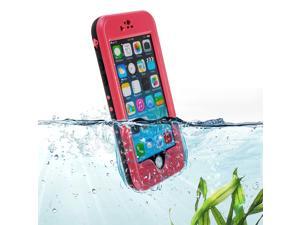 Pink Premium Waterproof Shockproof Dirtproof Snowproof Rainproof Durable Case Cover with Stand for 5.5" iPhone 6 Plus - Touch ID Support Pink Premium Waterproof Shockproof Dirtproof Snowproof Rainproof Durable Case Cover with Stand for 5.5" iPhone 6 Plus - Touch ID Support