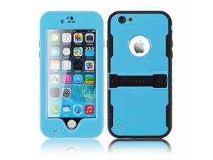 Deep Blue Premium Durable Waterproof Case Shockproof Dirtproof Snowproof Rainproof Case Cover with Stand for iPhone 6 Plus 5.5" - Touch ID Support & Fingerprint Identification Deep Blue Premium Durable Waterproof Case Shockproof Dirtproof Snowproof Rainproof Case Cover with Stand for iPhone 6 Plus 5.5" - Touch ID Support & Fingerprint Identification