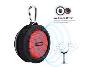 Waterproof Shower/Outdoor Speaker, VicTsing® Phoenix Wireless Bluetooth 4.0 Portable Speaker w/ 10 Hours Playing Time, 5W Strong Speaker for Outdoors/Shower Waterproof Shower/Outdoor Speaker, VicTsing® Phoenix Wireless Bluetooth 4.0 Portable Speaker w/ 10 Hours Playing Time, 5W Strong Speaker for Outdoors/Shower