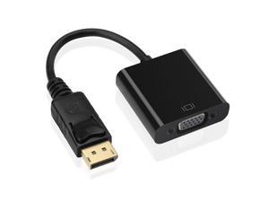 VicTsing DisplayPort to VGA Male to Female Active Cable Adapter 1920x1200 1080P for PC Laptop Macbook projector VicTsing DisplayPort to VGA Male to Female Active Cable Adapter 1920x1200 1080P for PC Laptop Macbook projector