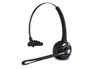 VTIN Professional Bluetooth Headset for Car, truck driver, Over-the-Head Driver's Rechargeable Wireless Headphones (Hands Free in Car with Mic, Up to 12 Hours, Noise Canceling) VTIN Professional Bluetooth Headset for Car, truck driver, Over-the-Head Driver's Rechargeable Wireless Headphones (Hands Free in Car with Mic, Up to 12 Hours, Noise Canceling)