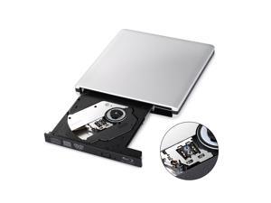 Victake USB 3.0 External Slot BD/DVD/CD RW Burner Drive 3D Blu-ray Disc Burner/Player External ODD Device with Two USB Cable for Apple Macbook Pro Air iMAC or Other PC Laptop/Desktops - Silvery Victake USB 3.0 External Slot BD/DVD/CD RW Burner Drive 3D Blu-ray Disc Burner/Player External ODD Device with Two USB Cable for Apple Macbook Pro Air iMAC or Other PC Laptop/Desktops - Silvery