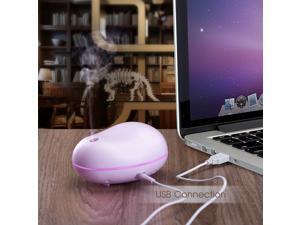 VicTsing® 80ml Ultra Mini USB Aroma Diffuser Portable Cool Mist Humidifier Oil Diffuser with 7 Auto Color-changing Light for Room Office (White) VicTsing® 80ml Ultra Mini USB Aroma Diffuser Portable Cool Mist Humidifier Oil Diffuser with 7 Auto Color-changing Light for Room Office (White)