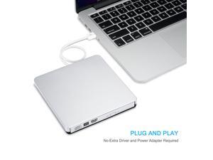 VicTsing USB 2.0 Slim External DVD-RW CD-RW Drive Burner Writer for HP Dell IBM Sony Toshiba Acer Asus, Apple Macbook, Macbook Pro, Macbook Air - Laptop Netbook Notebook PC - Silver VicTsing USB 2.0 Slim External DVD-RW CD-RW Drive Burner Writer for HP Dell IBM Sony Toshiba Acer Asus, Apple Macbook, Macbook Pro, Macbook Air - Laptop Netbook Notebook PC - Silver