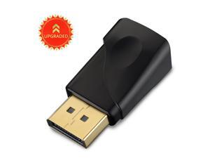 Gold-plated DisplayPort (DP) to VGA (Male to Female) Converter/Adapter Supporting AMD Eyefinity Muti-display Technology For PC, Laptop, Desktop, Notebook, or other Devices with DP –Black Gold-plated DisplayPort (DP) to VGA (Male to Female) Converter/Adapter Supporting AMD Eyefinity Muti-display Technology For PC, Laptop, Desktop, Notebook, or other Devices with DP –Black