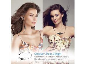 Vtin Magnetic Headphones Bluetooth 4.1 Magnet Circle Wireless Stereo Headphones Noise Cancelling Earphones with Mic for iPhone 6s 6s plus, Samsung and Other Android Phones-Black Vtin Magnetic Headphones Bluetooth 4.1 Magnet Circle Wireless Stereo Headphones Noise Cancelling Earphones with Mic for iPhone 6s 6s plus, Samsung and Other Android Phones-Black
