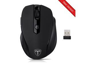 Victake 6 Buttons Wireless Gaming Mouse - 5 DPI Switch (800/1200/ 1600/2000/2400) Adjustable with 2.4GWireless Transmission Long Battery Life for Professional Game Player/Game Fancier/Office Victake 6 Buttons Wireless Gaming Mouse - 5 DPI Switch (800/1200/ 1600/2000/2400) Adjustable with 2.4GWireless Transmission Long Battery Life for Professional Game Player/Game Fancier/Office
