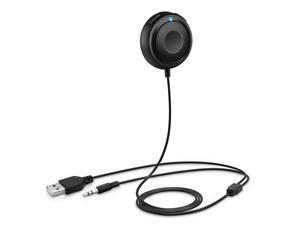 Bluetooth Music Receiver, Bluetooth 4.0 Hands-Free Audio Receiver with 3.5 mm Aux Input Jack, Ground Loop Noise Isolator for Home or Vehicle Stereo Audio Systems Bluetooth Music Receiver, Bluetooth 4.0 Hands-Free Audio Receiver with 3.5 mm Aux Input Jack, Ground Loop Noise Isolator for Home or Vehicle Stereo Audio Systems
