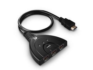 Newest 3-Port HDMI Switch 3x1 Auto Switch, Support 3D, 1080P, 4K UHD Newest 3-Port HDMI Switch 3x1 Auto Switch, Support 3D, 1080P, 4K UHD