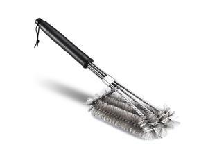 VicTake 18" Best BBQ Grill Brush 3 in 1, Durable and Effective, Barbecue Grill Brush Bristles are Made of Stainless Steel Woven Wire - a Perfect Gift for All Barbecue Lovers VicTake 18" Best BBQ Grill Brush 3 in 1, Durable and Effective, Barbecue Grill Brush Bristles are Made of Stainless Steel Woven Wire - a Perfect Gift for All Barbecue Lovers