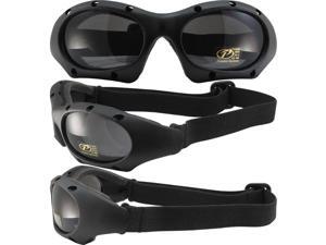 Pacific Coast Sunglasses Dominator Sports Motorcycle Goggles Matte Black Frames Smoke Lenses Pacific Coast Sunglasses Dominator Sports Motorcycle Goggles Matte Black Frames Smoke Lenses