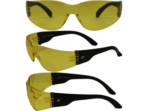 Birdz Pigeon Shop Glasses with Black Frame and Yellow Lenses Birdz Pigeon Shop Glasses with Black Frame and Yellow Lenses