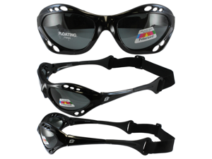 Birdz Seahawk Floating Polarized Sunglasses with Built-In Strap (Black Frame/Smoke Lenses) Birdz Seahawk Floating Polarized Sunglasses with Built-In Strap (Black Frame/Smoke Lenses)