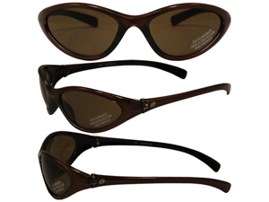 Birdz Hen Slim Line Riding Sunglasses with Bronze Frame and Brown Lenses Birdz Hen Slim Line Riding Sunglasses with Bronze Frame and Brown Lenses