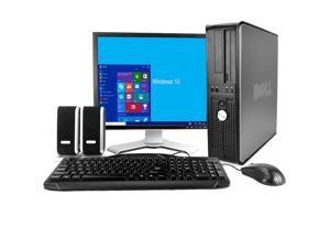 Dell Optiplex 760 Desktop Core 2 Duo 2.6GHz 4GB Ram 250GB Hdd DVD Windows 10 Home 19" LCD Monitor Keyboard Mouse Speakers Wireless Dell Optiplex 760 Desktop Core 2 Duo 2.6GHz 4GB Ram 250GB Hdd DVD Windows 10 Home 19" LCD Monitor Keyboard Mouse Speakers Wireless
