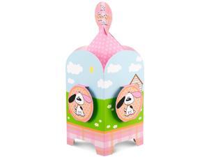 Playful Puppy Pink Centerpiece Playful Puppy Pink Centerpiece