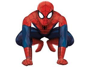 Spider-man Airwalker Foil Balloon - Red/blue Spider-man Airwalker Foil Balloon - Red/blue