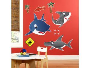 Sharks Giant Wall Decals Sharks Giant Wall Decals