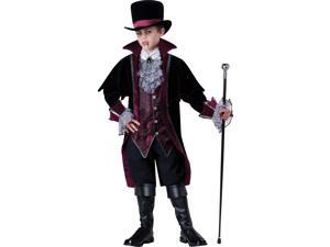 Vampire Of Versailles Child Costume - Black - Size 12 - 100% Polyester Vampire Of Versailles Child Costume - Black - Size 12 - 100% Polyester
