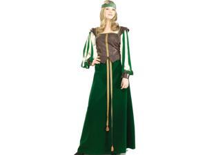 Maid Marion Designer Collection Adult Costume - 100% Polyester exclusive of trim - Large (14-16) Maid Marion Designer Collection Adult Costume - 100% Polyester exclusive of trim - Large (14-16)