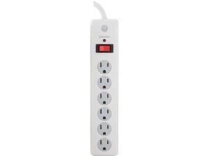 Ge 14092 6-outlet Surge Protector (white, 10-ft Cord) Ge 14092 6-outlet Surge Protector (white, 10-ft Cord)