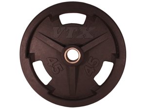 VTX Olympic Rubber Encased 45lb Grip Plate VTX Olympic Rubber Encased 45lb Grip Plate