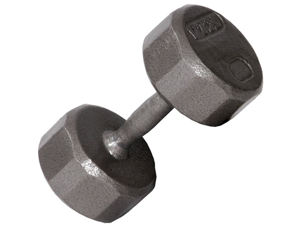 VTX 70lb Individual 12-Sided Cast Iron dumbbell VTX 70lb Individual 12-Sided Cast Iron dumbbell