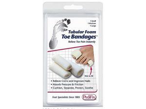 PediFix Tubular Foam Toe Bandages 3/Pack PediFix Tubular Foam Toe Bandages 3/Pack