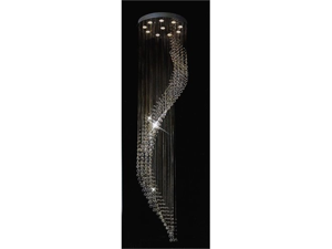 Modern Chandelier "Rain Drop" Chandeliers Lighting! H108" W25" Modern Chandelier "Rain Drop" Chandeliers Lighting! H108" W25"