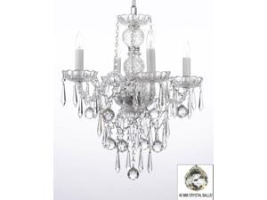 ALL CRYSTAL CHANDELIER LIGHTING CHANDELIERS W/ 40MM CRYSTAL BALLS & CRYSTAL ICICLES! ALL CRYSTAL CHANDELIER LIGHTING CHANDELIERS W/ 40MM CRYSTAL BALLS & CRYSTAL ICICLES!