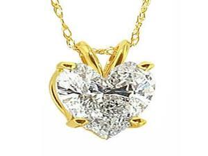1 carat HEART DIAMOND PENDANT NECKLACE SOLITAIRE new 1 carat HEART DIAMOND PENDANT NECKLACE SOLITAIRE new