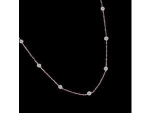 32?Diamonds yard necklace pendant rose gold 5.5 carat yards diamond 32?Diamonds yard necklace pendant rose gold 5.5 carat yards diamond
