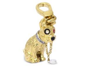 Approx. 0.60 carats diamonds memorable dog pendant yellow gold 14K Approx. 0.60 carats diamonds memorable dog pendant yellow gold 14K