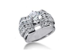 Men?s diamonds ring 3.51 cts. gold engagement ring new Men?s diamonds ring 3.51 cts. gold engagement ring new
